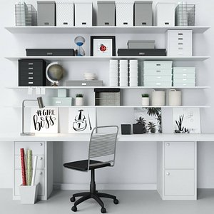 office stationery 3D