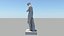 figure romaine modèle 3d 03