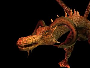 dragon 3d max