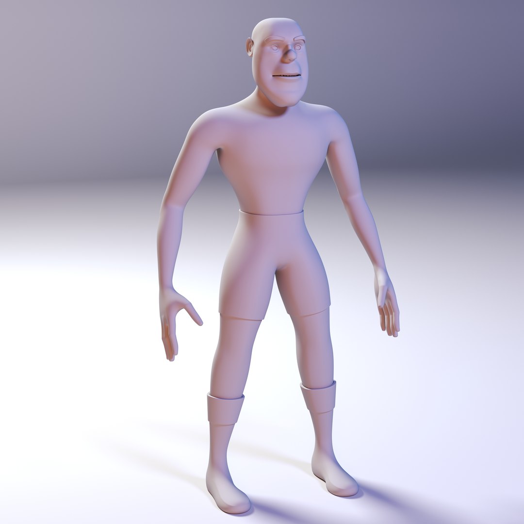 Simple Basic 3D - TurboSquid 1365893