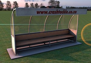 c4d replacements reserves bench soccer football