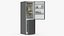 Open Fridge Full of Products 3D model