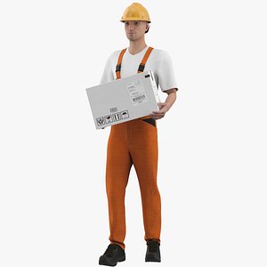 3D model Warehouse Worker