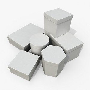 Rigid Boxes - Essential Shapes Collection 3D model