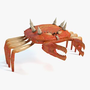 mutant crab 3d model