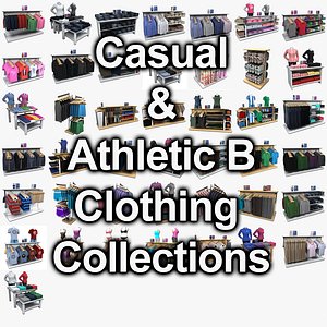 Athlectic Clothing B and Casual Clothing Collection
