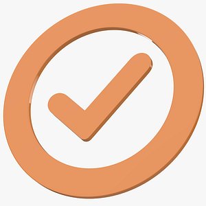 Validation Check Mark Symbol Icon