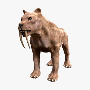 Sabertooth 3D model