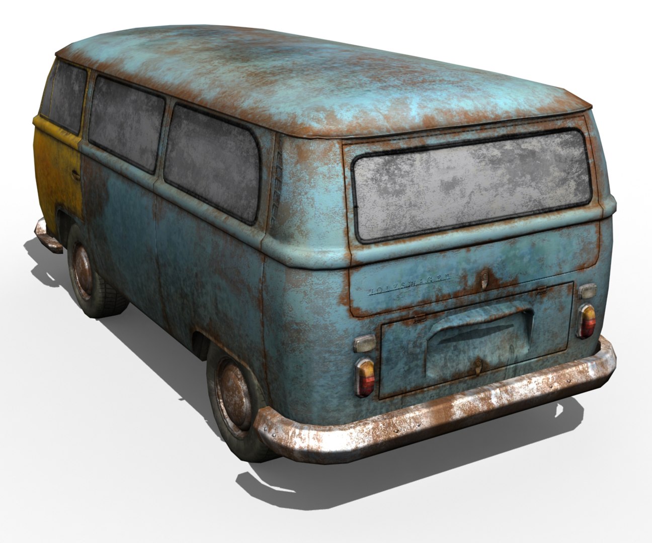 3d Model Volkswagen Microbus