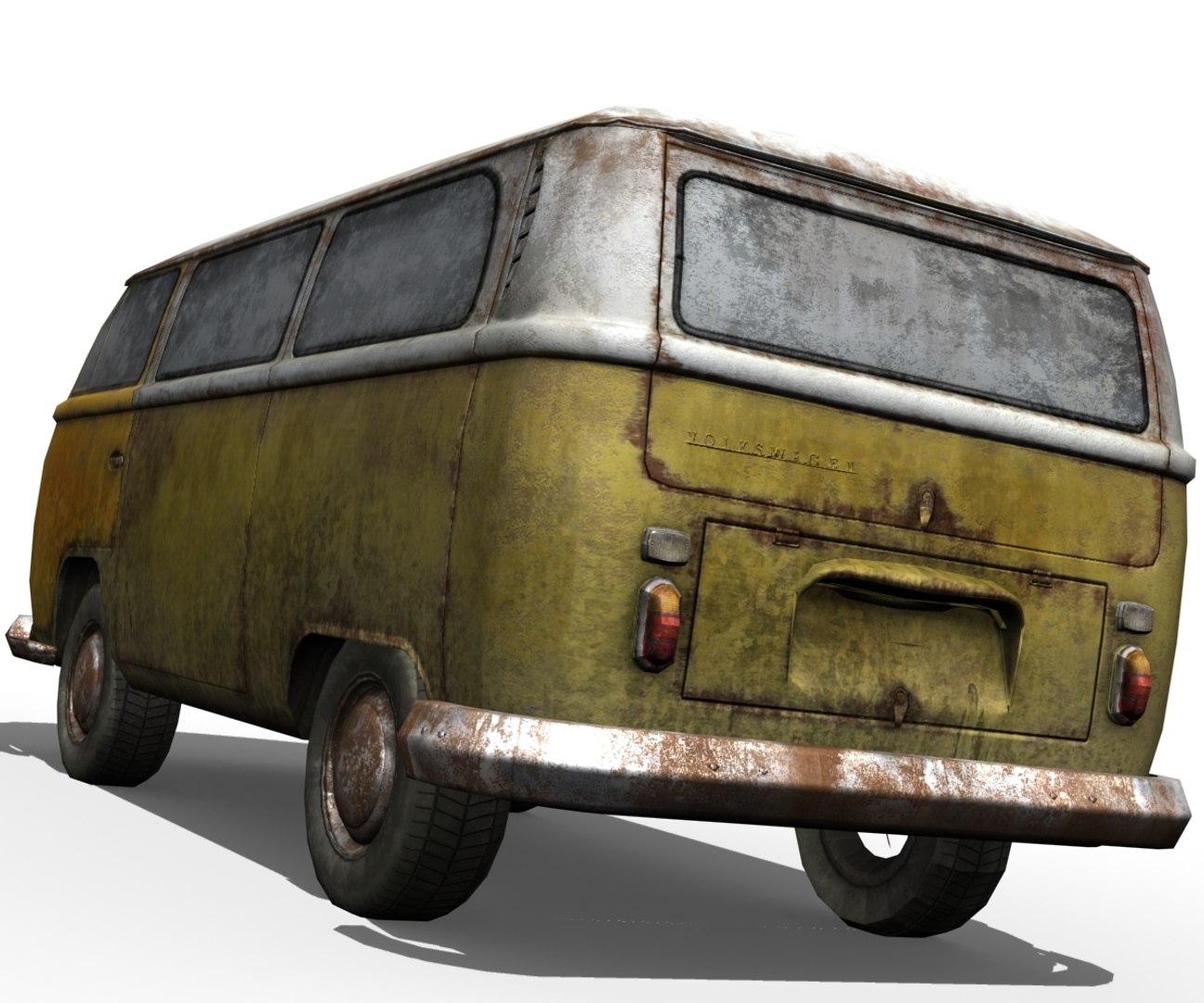 3d Model Volkswagen Microbus