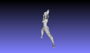 3D model woman