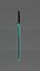 Katana néon toxique