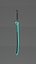 Katana néon toxique