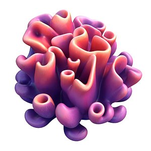 Coral reef 04 3D model