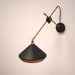 shear wall lamp 3d model