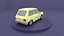 kolekcja 20 samochodów low poly