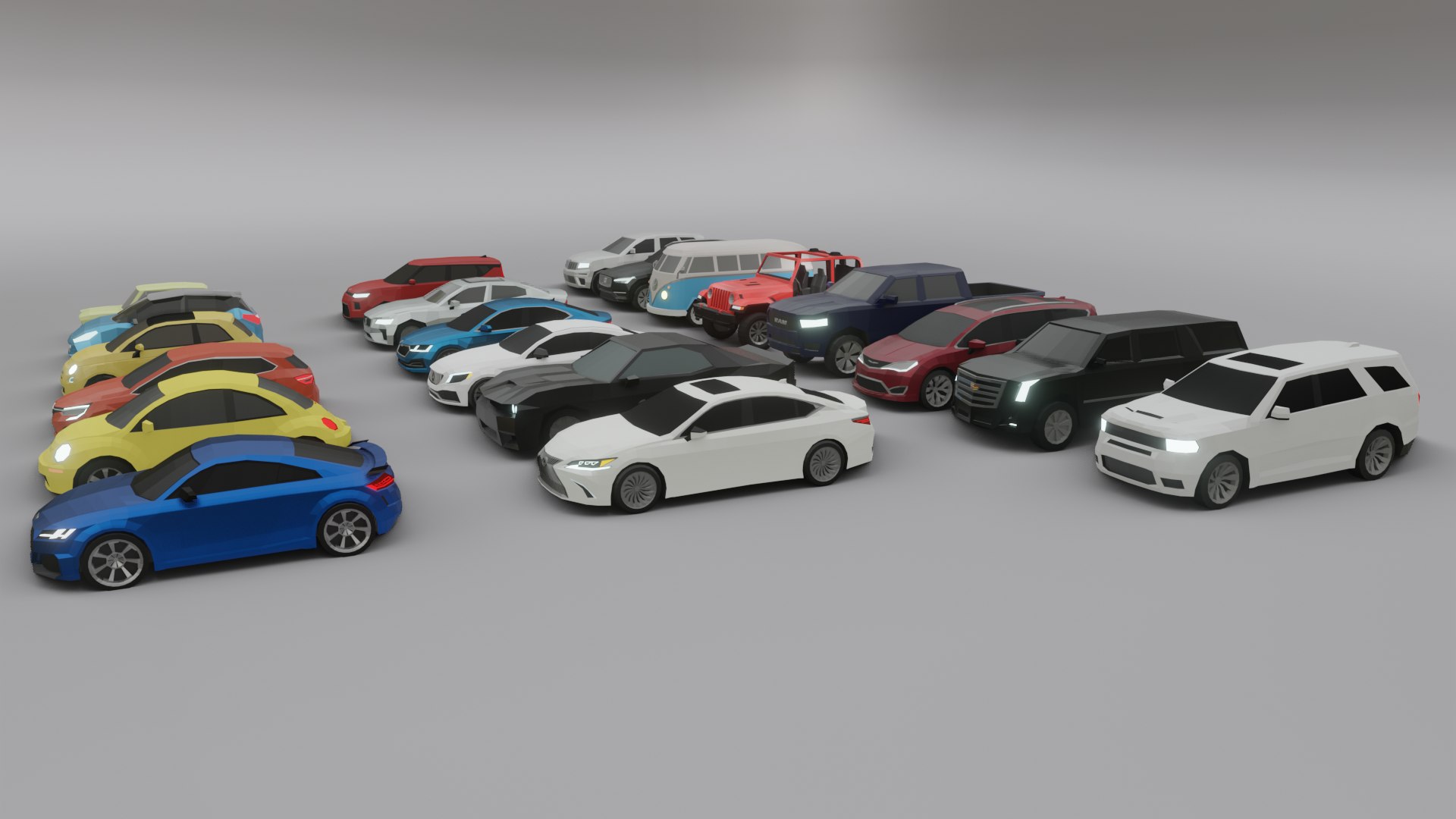 3D 20 cars suv sedan model https://p.turbosquid.com/ts-thumb/Ht/fzUvIg/iujDEbL0/20carspack04/png/1600886235/1920x1080/fit_q87/ef6d8e1a486c7378262858087a4eb6bef153affe/20carspack04.jpg