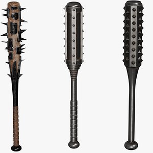 Baseball Bat Weapons - Metal - Bundle