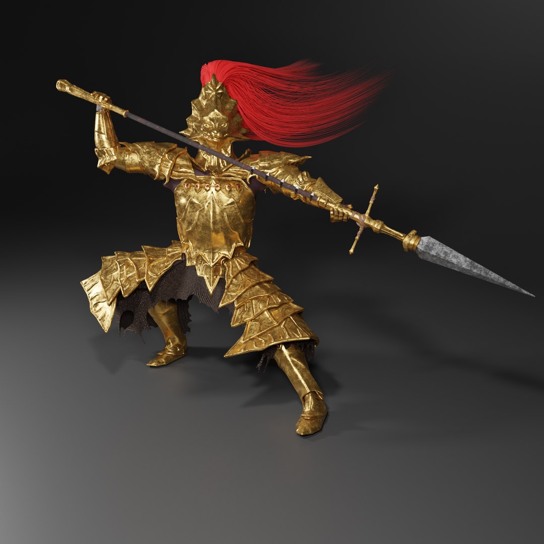 3D Ornstein Dragon Slayer TurboSquid 2153644   Fullrender4 