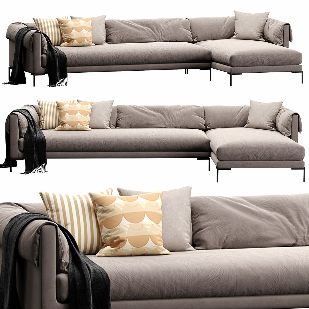 3D Ditre Italia Drop Chaise Lounge - TurboSquid 1916369