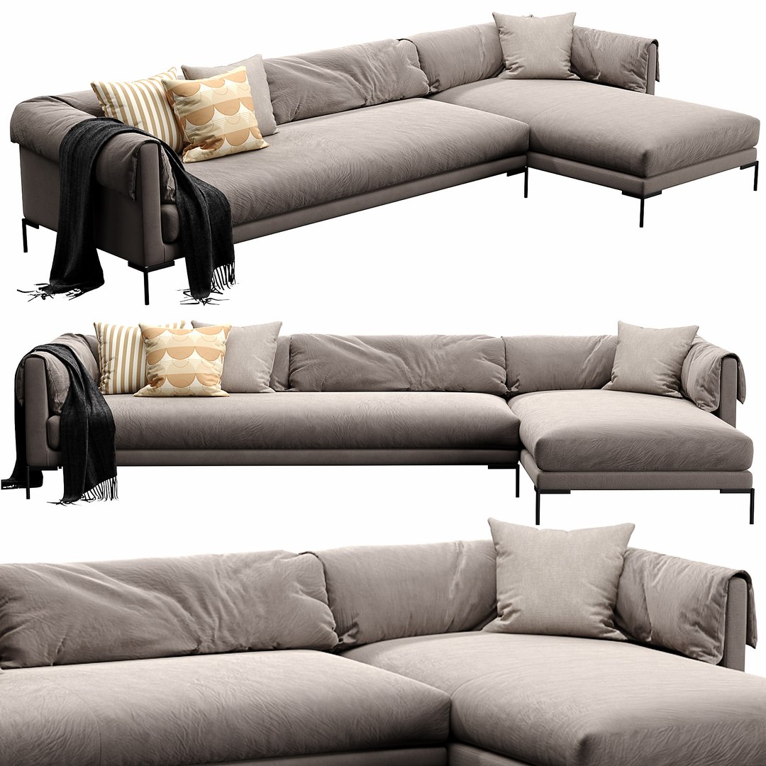 3D Ditre Italia Drop Chaise Lounge - TurboSquid 1916369
