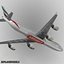 Airbus A340-500 Emirates