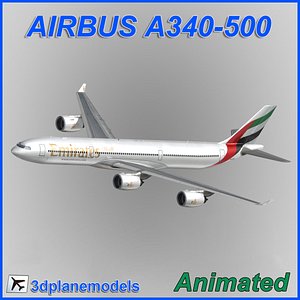 Airbus A340-500 Emirates