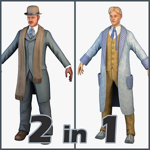 3ds pack gentleman