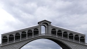 Stone Arch Bridge 3D model