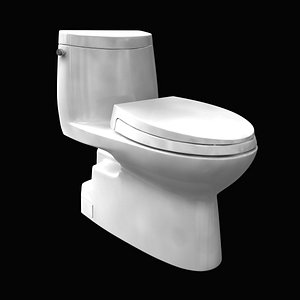 toto Carlyle II One-Piece Toilet 1.28 GPF Elongated Bowl