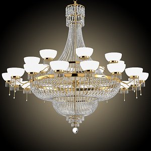 Big Crystal Chandelier