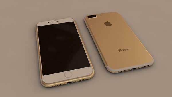 modelo 3d iPhone 7 Gold - TurboSquid 1143679
