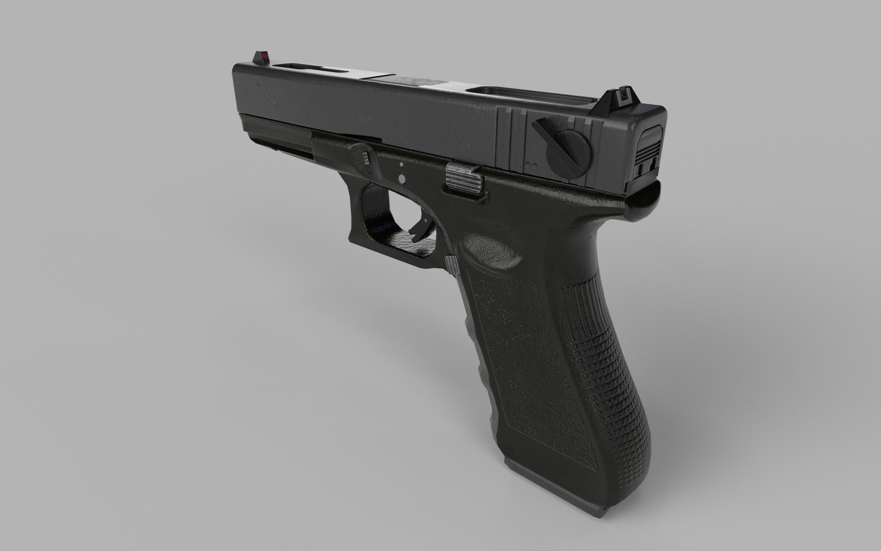 Glock 18C Gun Low-poly 3D model 3D model - TurboSquid 2119069