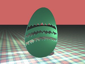 free easter 3d model