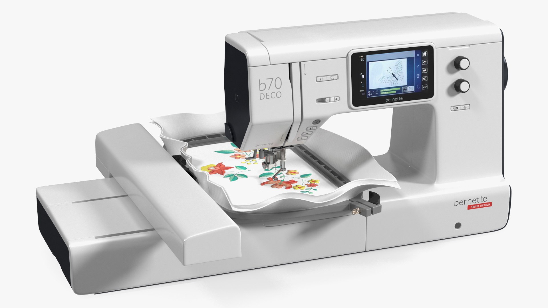 Sewing Machine Bernette b70 Deco Screen On 3D model preview