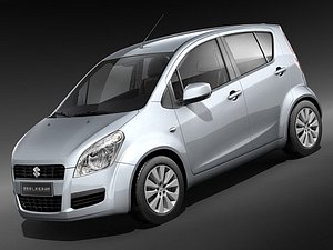 suzuki splash 3d model