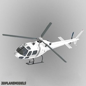 Eurocopter AS355 Generic white