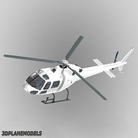 Eurocopter AS355 Generic white