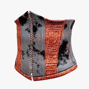 Gothic Corset 3D model