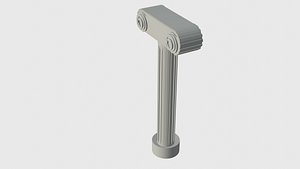 3D Ionic Column model