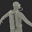 diver rigged 3d model