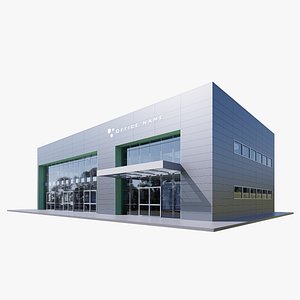 3D Commercial building model