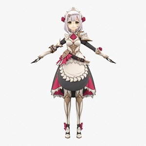 3D Noelle - Genshin Impact model