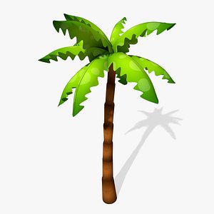 Cartoon Palm Tree