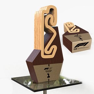 F1 Spanish GP Award Trophy Cinematic