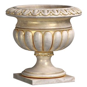 Classic outdoor vase for decoration