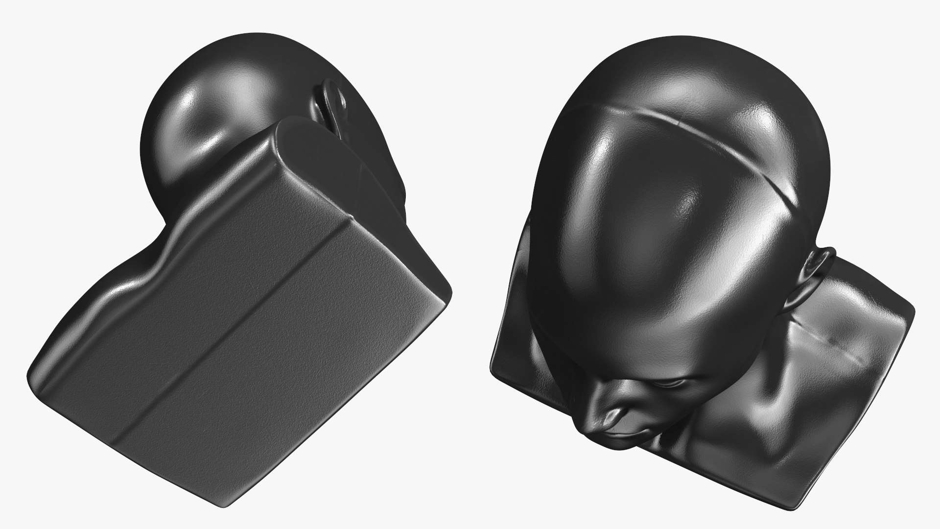 Black Male Mannequin Head 3D model https://p.turbosquid.com/ts-thumb/Hu/iQqFM9/YQ/blackmalemannequinhead3dmodel011/jpg/1711915295/1920x1080/fit_q87/6ed1ae08740755ff7cc702f8017f333e43be457c/blackmalemannequinhead3dmodel011.jpg