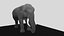 Modelo 3D de elefante realista 6 animações prontas para o jogo Unity Asset