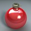christmas bulb 3d model