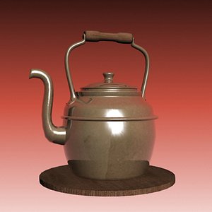 3d model kettle kitchen interior